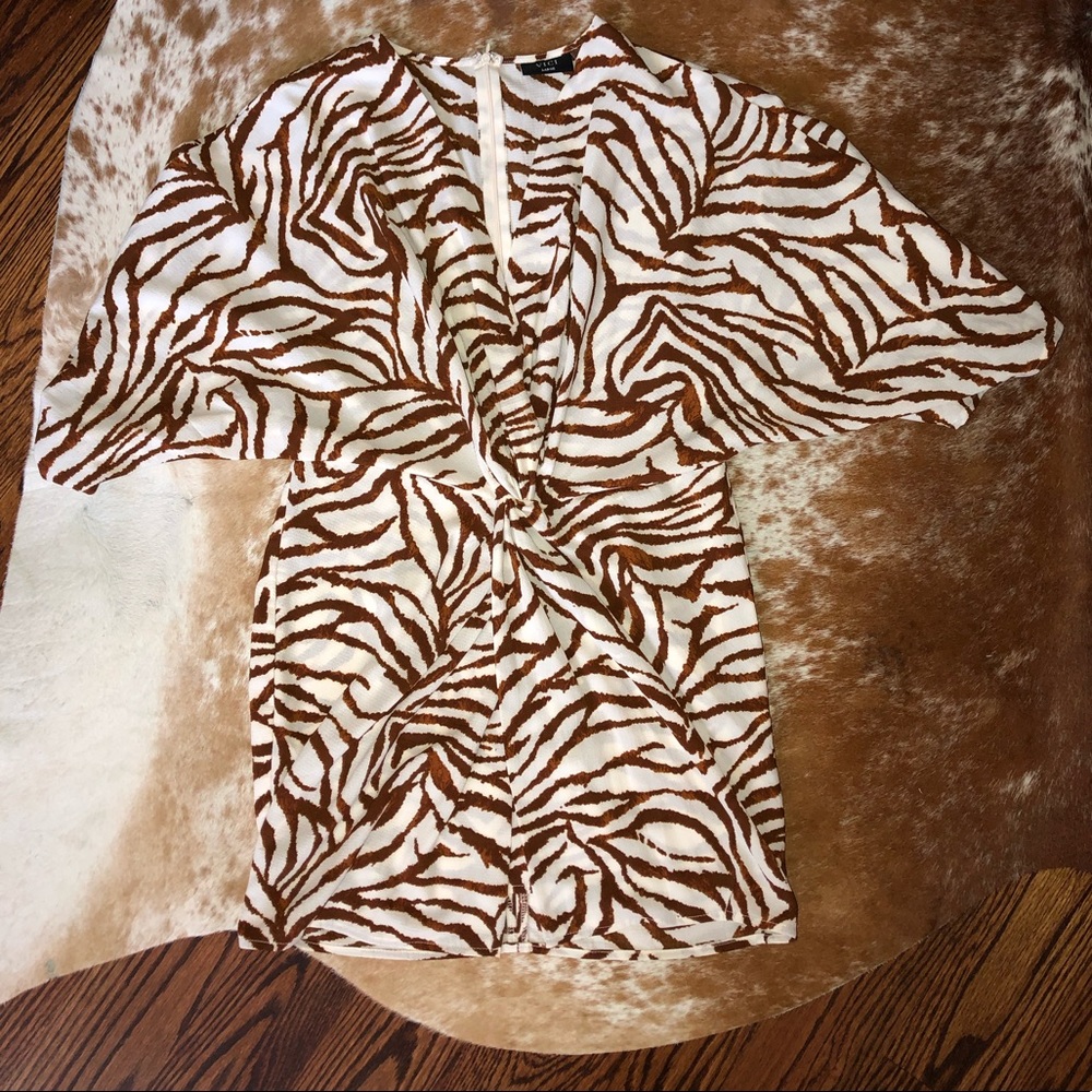 NWOT VICI Dolls Twist front Mini Dress